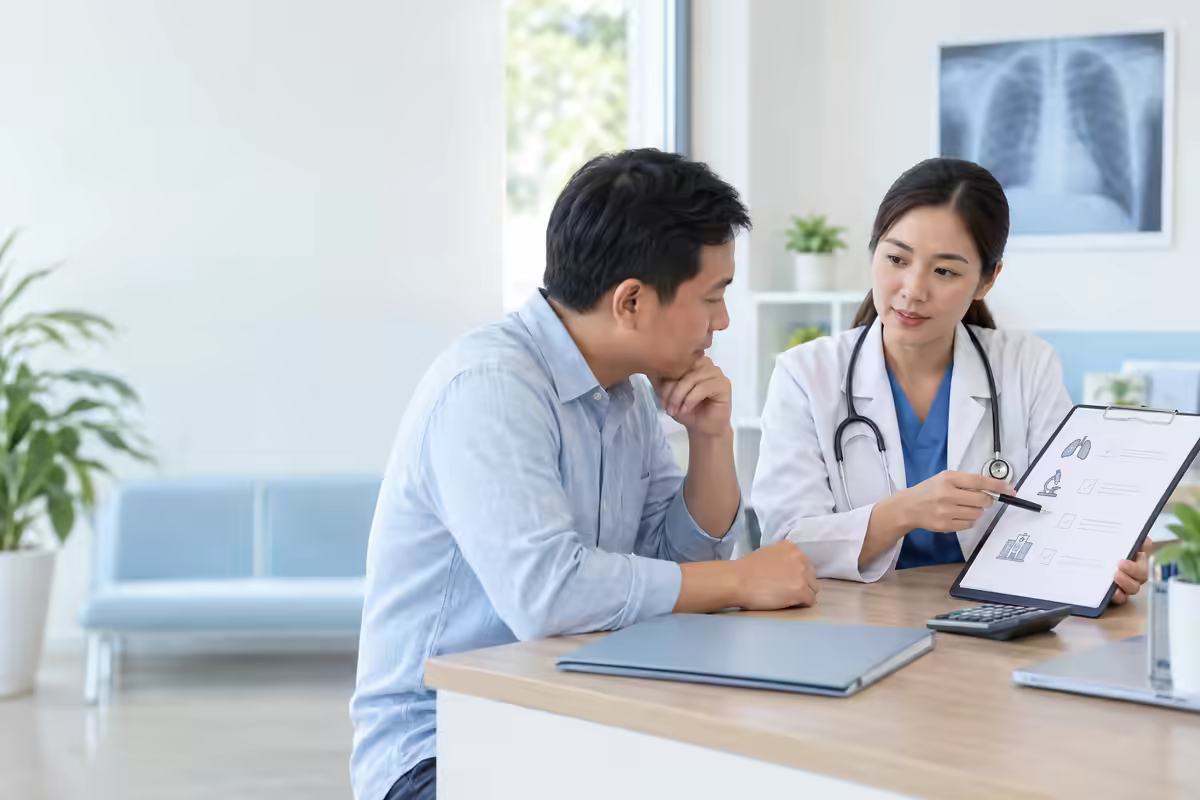 Bác sĩ tư vấn các lựa chọn xét nghiệm lao phổi và yếu tố ảnh hưởng chi phí