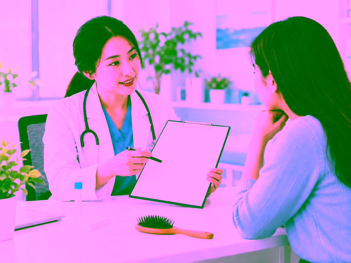 Bác sĩ da liễu tư vấn xét nghiệm rụng tóc