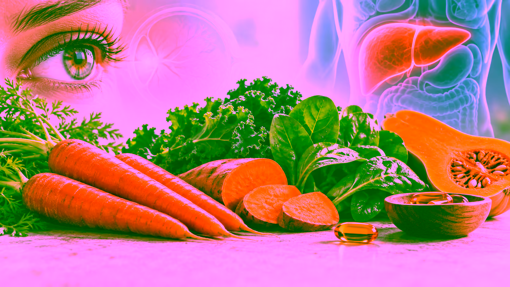 Minh hoạ vai trò và nguy cơ mất cân bằng vitamin A