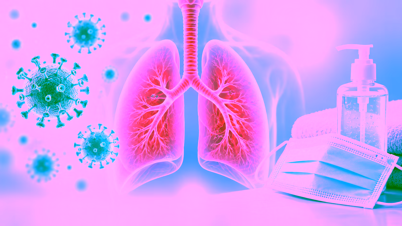 Minh hoạ virus RSV và phòng ngừa lây nhiễm