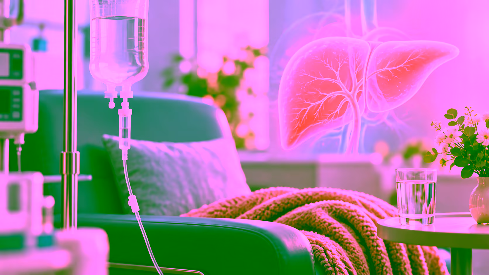 Minh hoạ tác dụng phụ hóa trị ung thư gan