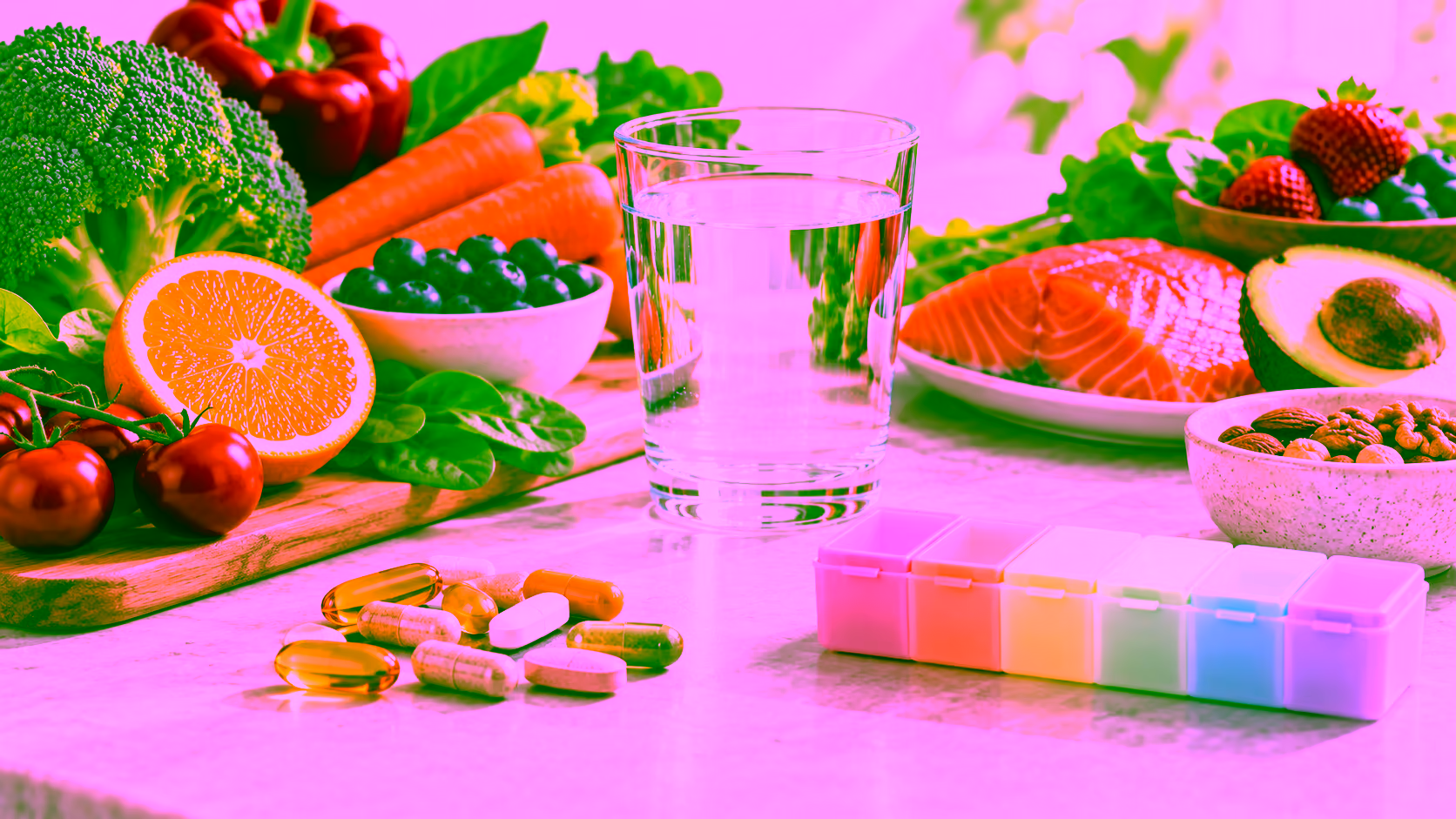 Minh hoạ bổ sung vitamin đúng cách