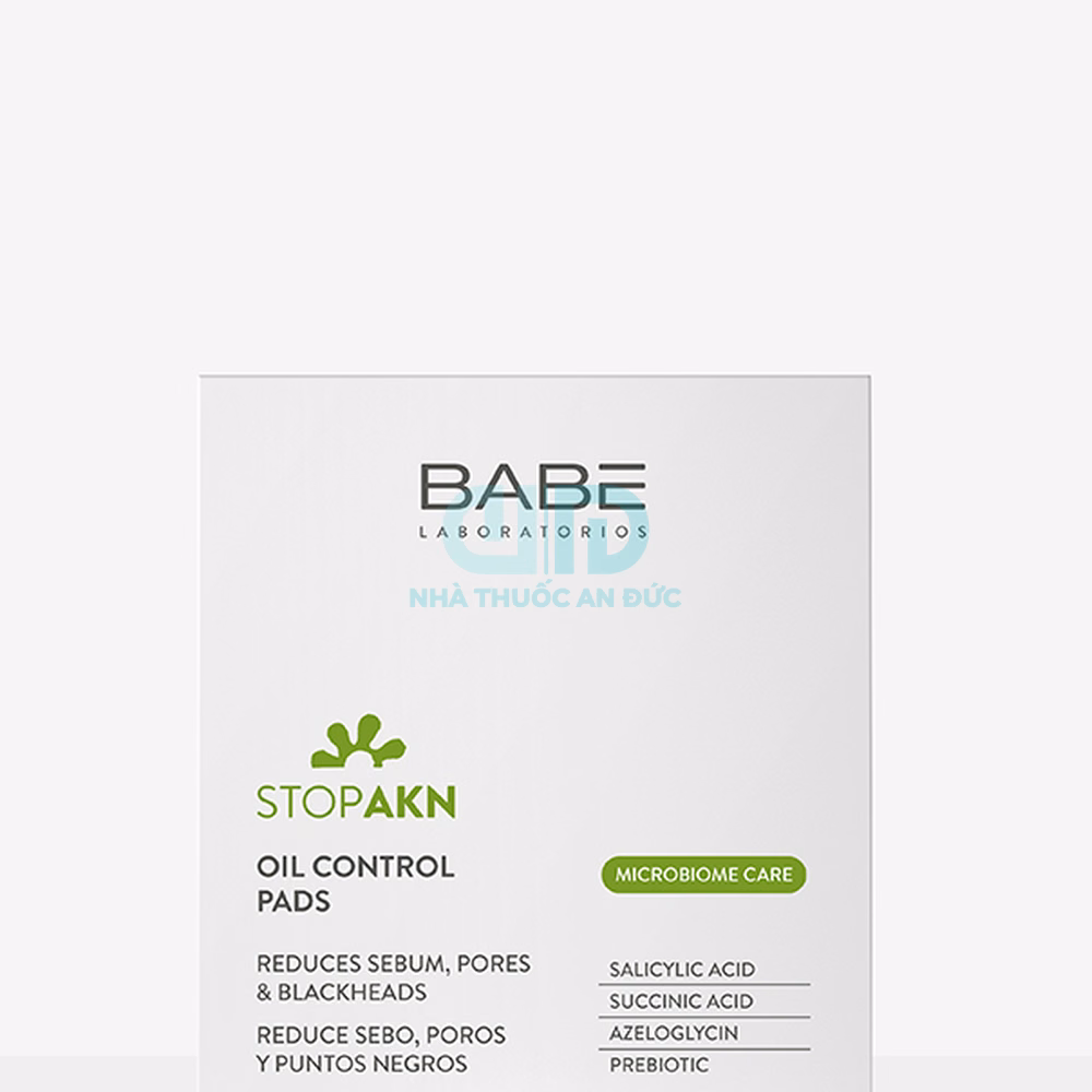 Bông dưỡng da BABE Stop AKN Oil Control Pads - Hình 1