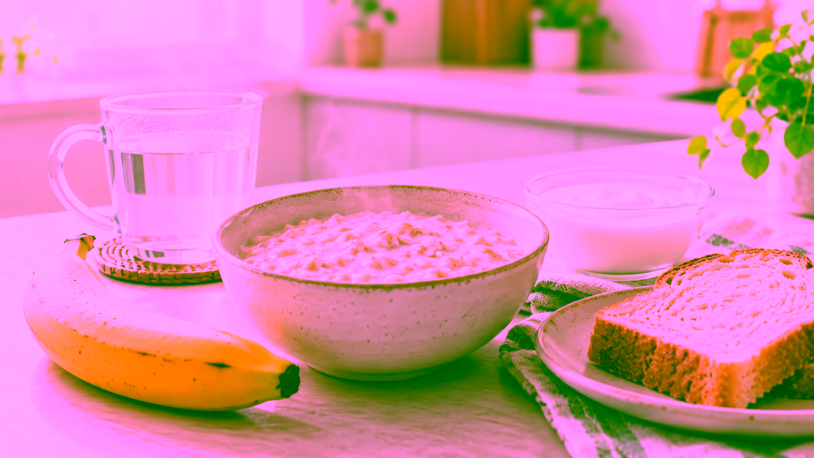 Minh hoạ bữa sáng cho người đau dạ dày