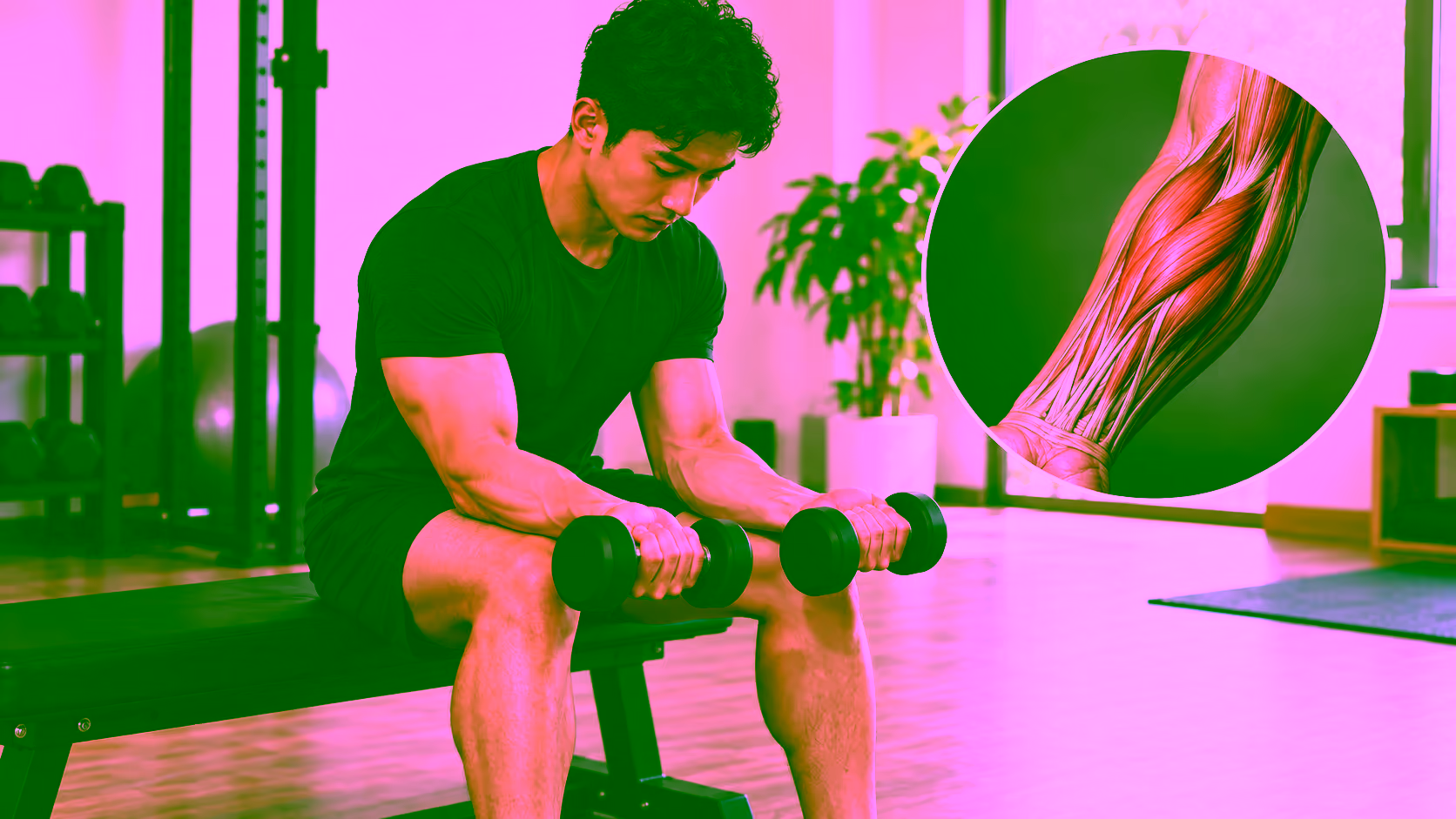 Các bài tập tay trước với tạ đơn giúp phát triển cơ bắp hiệu quả và an toàn