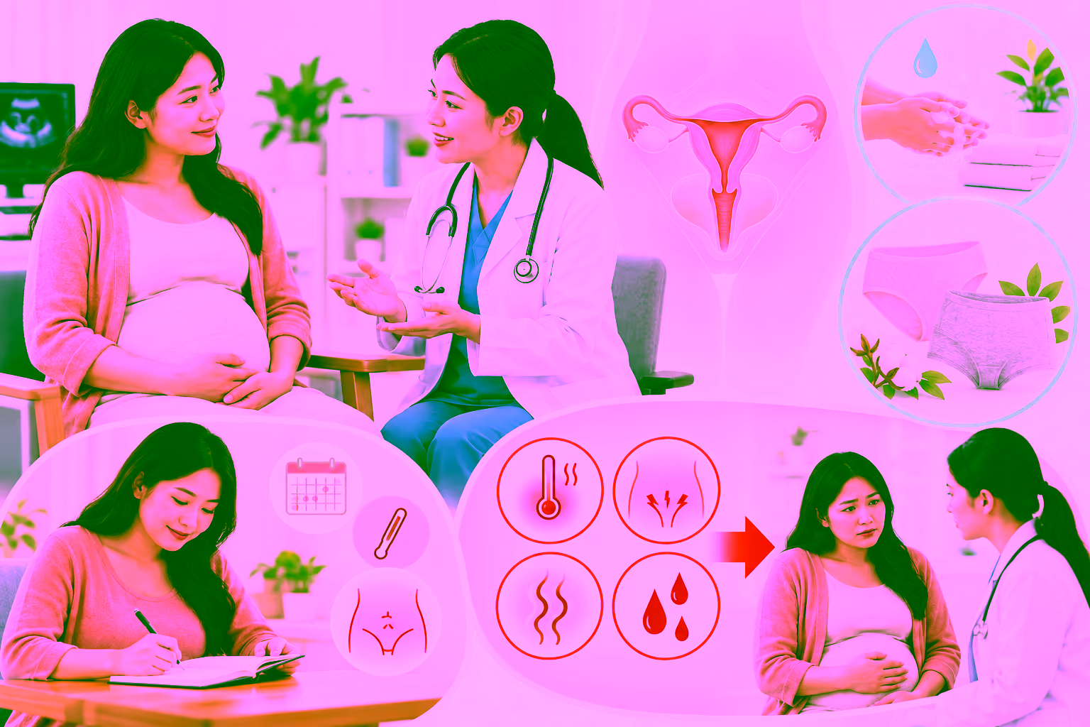 Cách xử trí huyết trắng khi mang thai an toàn và hiệu quả
