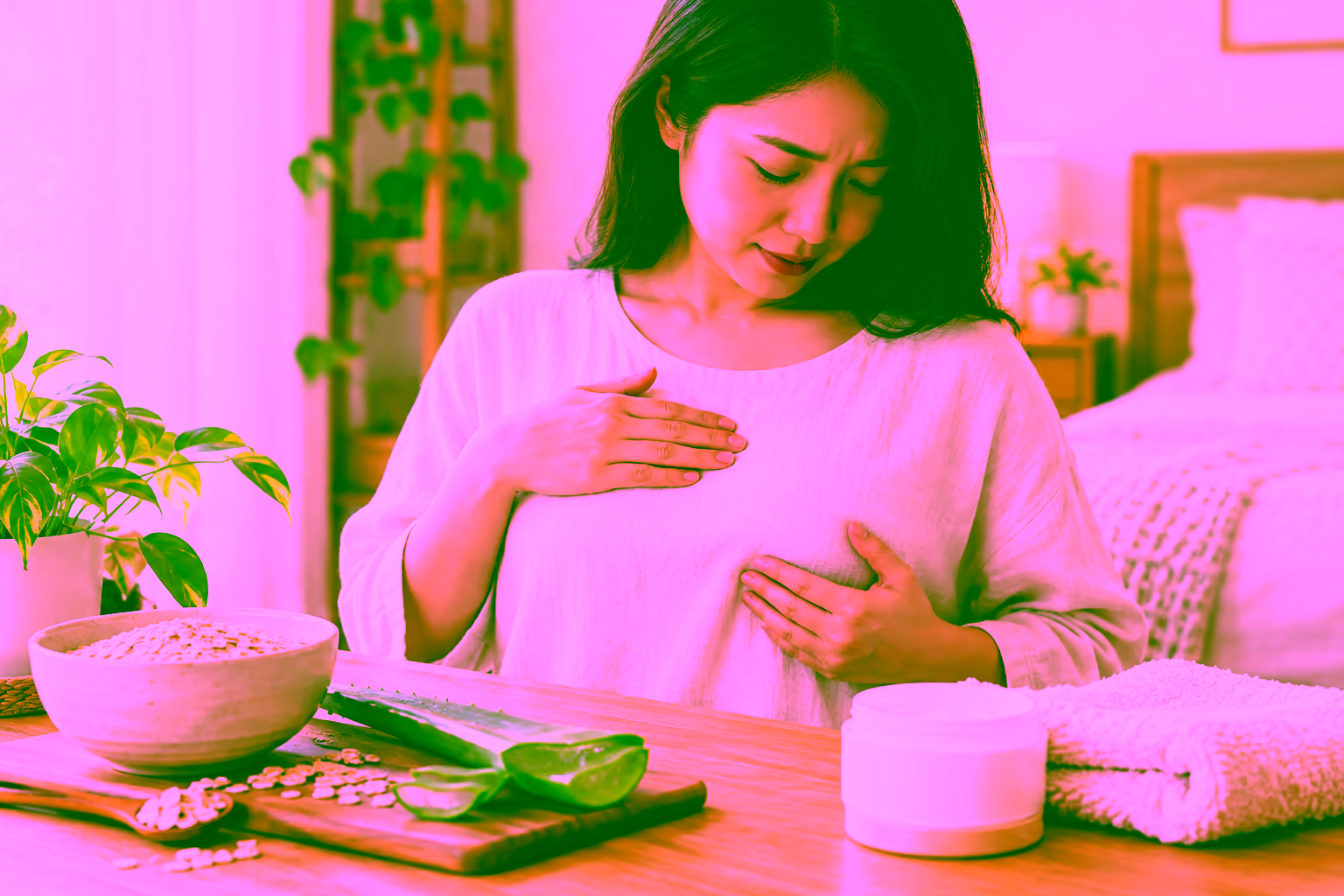 Cách giảm ngứa nhũ hoa tại nhà an toàn và hiệu quả