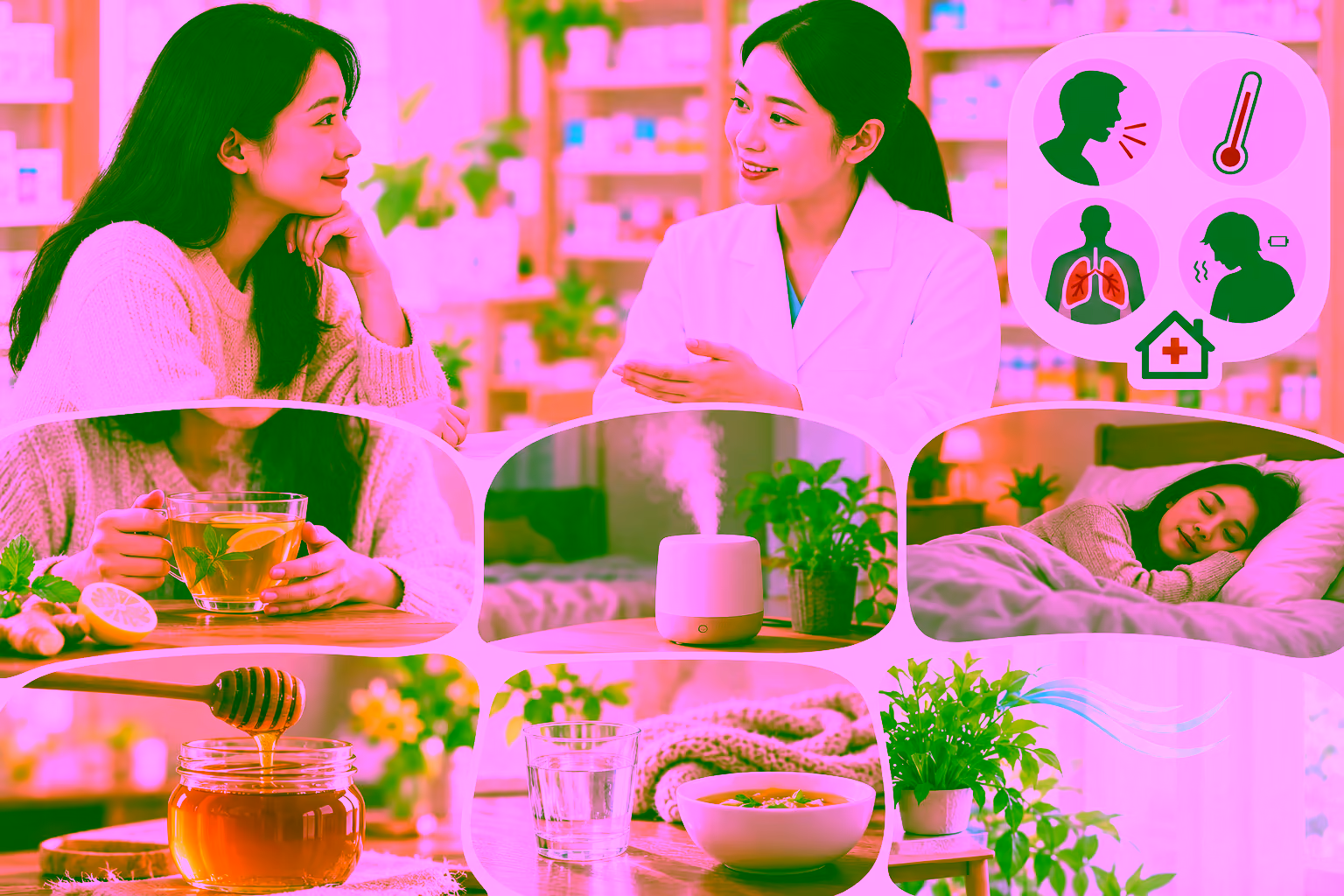 Các cách làm dịu cơn ho tại nhà không dùng thuốc an toàn và hiệu quả