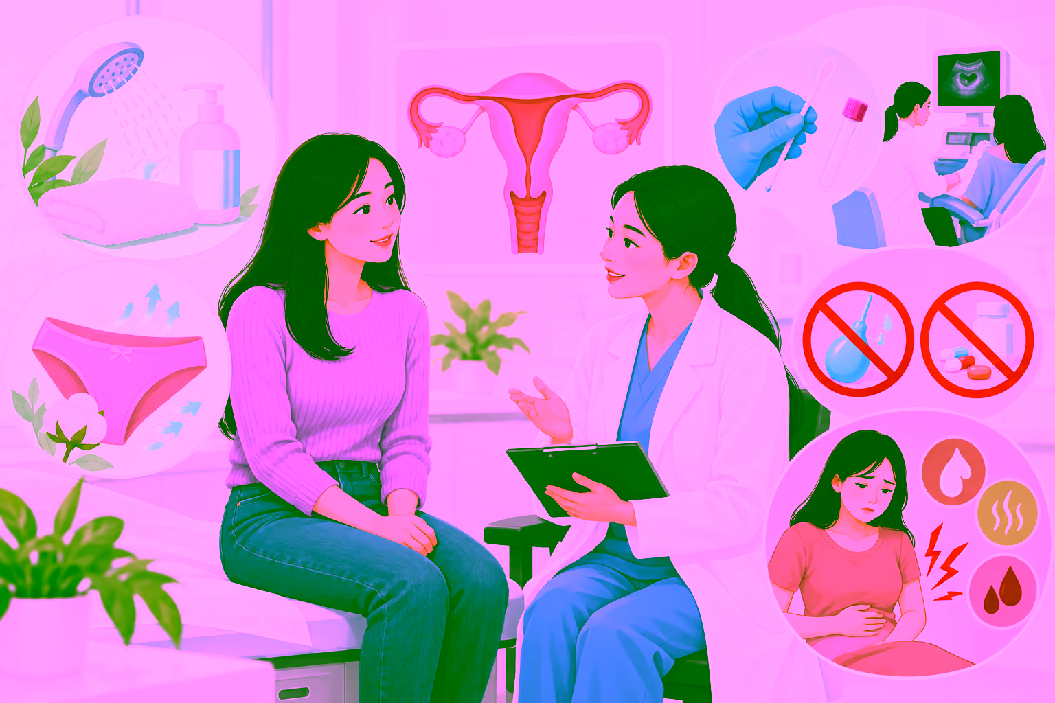 Cách hỗ trợ giảm huyết trắng tại nhà an toàn và hiệu quả