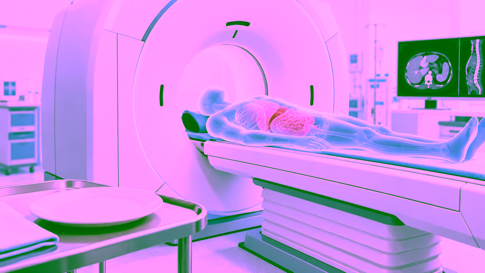 Minh hoạ chụp CT và nhịn ăn