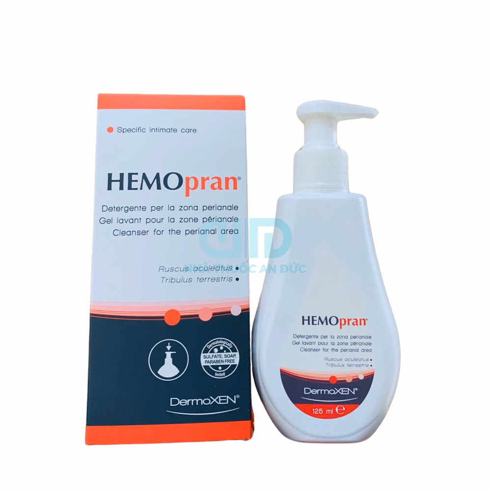 Dung dịch vệ sinh hậu môn Hemopran chính hãng