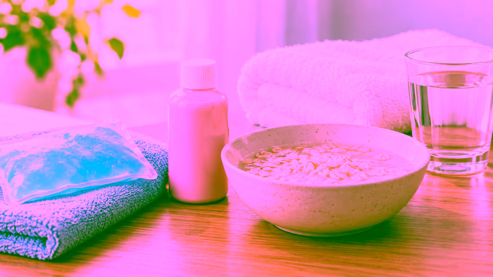 Minh hoạ giảm ngứa khi bị thủy đậu
