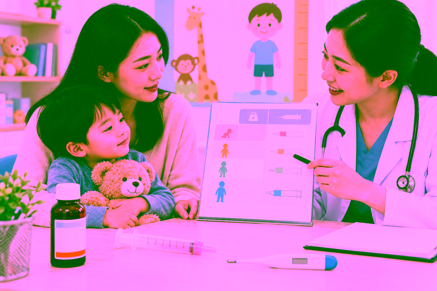 Hướng dẫn cách tính liều lượng thuốc hạ sốt cho trẻ an toàn