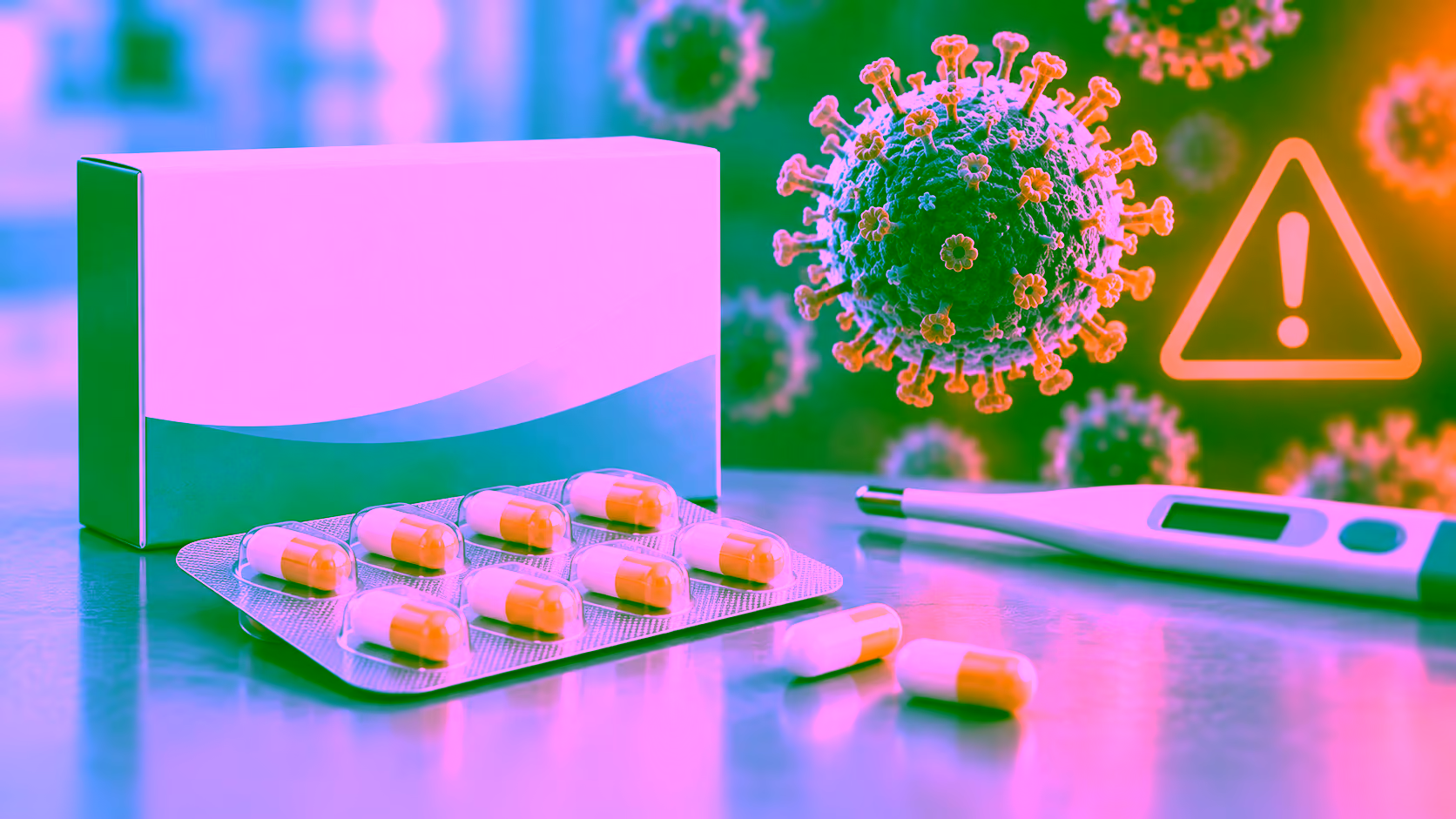 Minh hoạ không tự ý dùng thuốc kháng virus