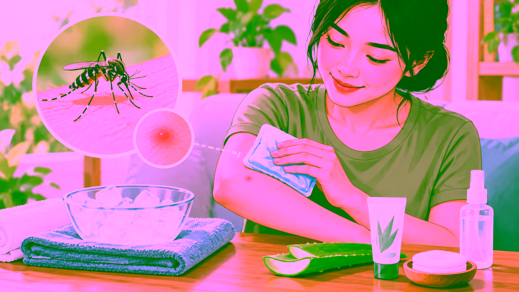 Mẹo trị vết muỗi đốt nhanh chóng và hiệu quả