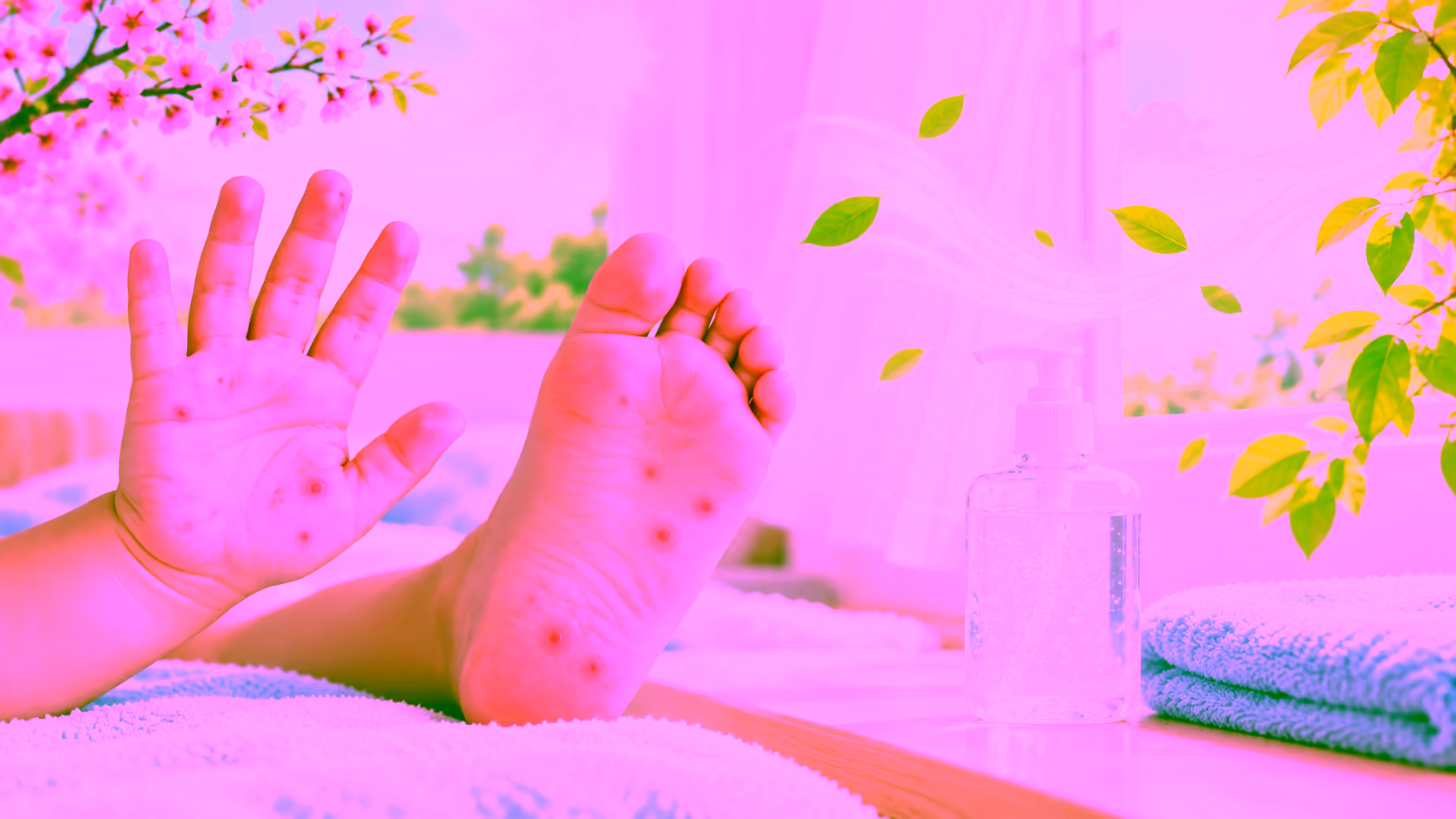 Minh hoạ mùa cao điểm tay chân miệng