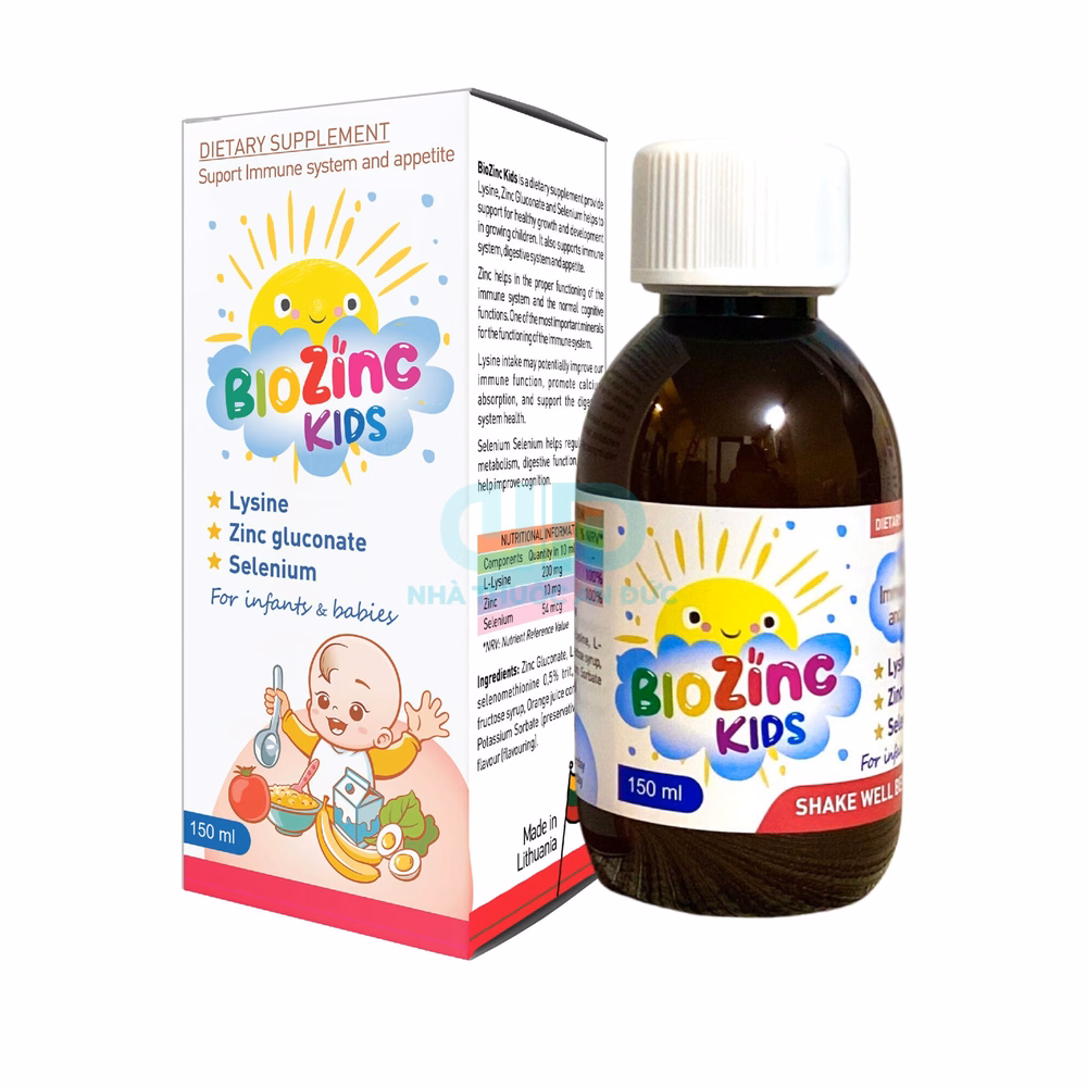 Siro Biozinc Kids chính hãng
