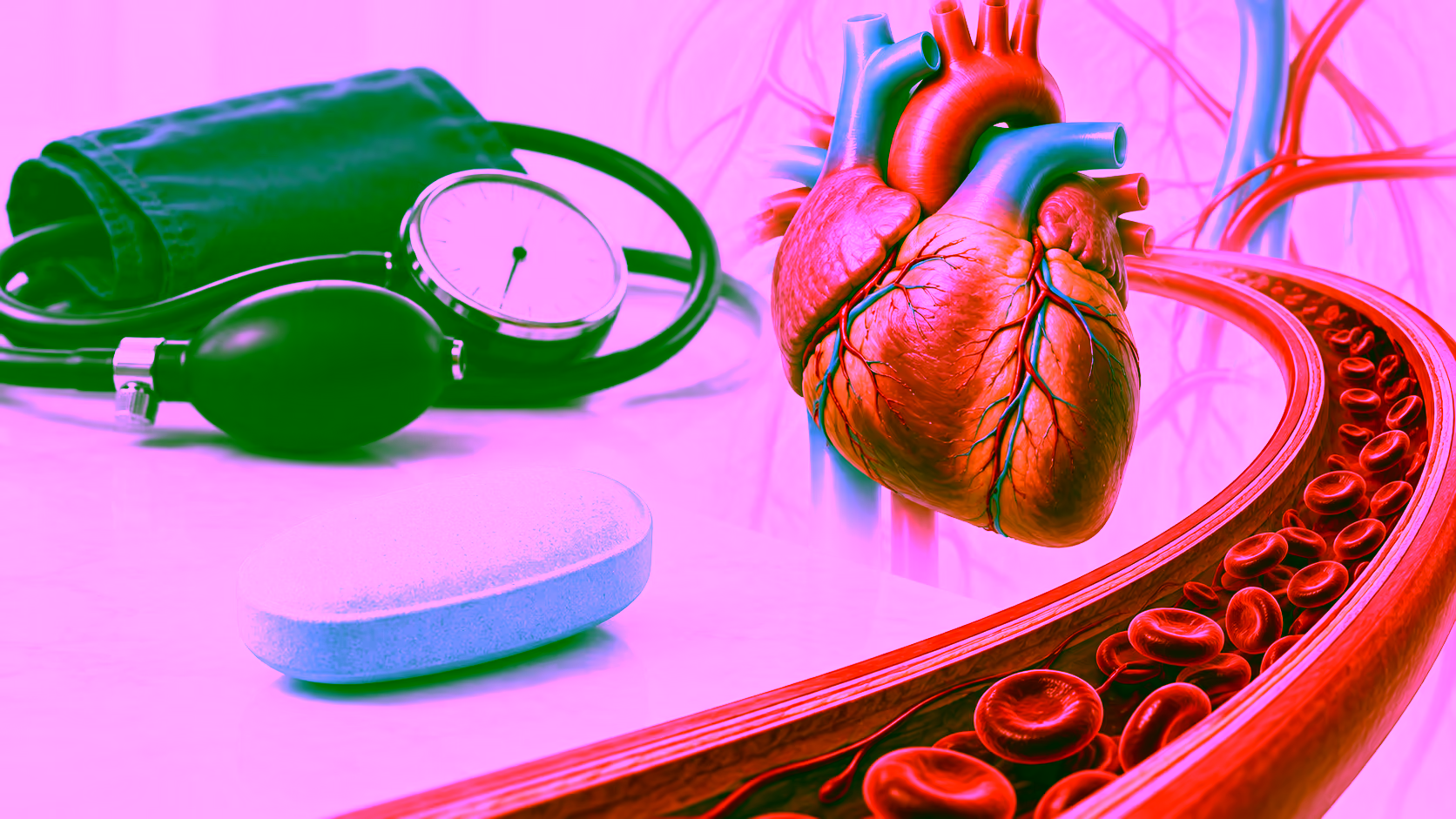 Minh hoạ thuốc cường dương và huyết áp cao