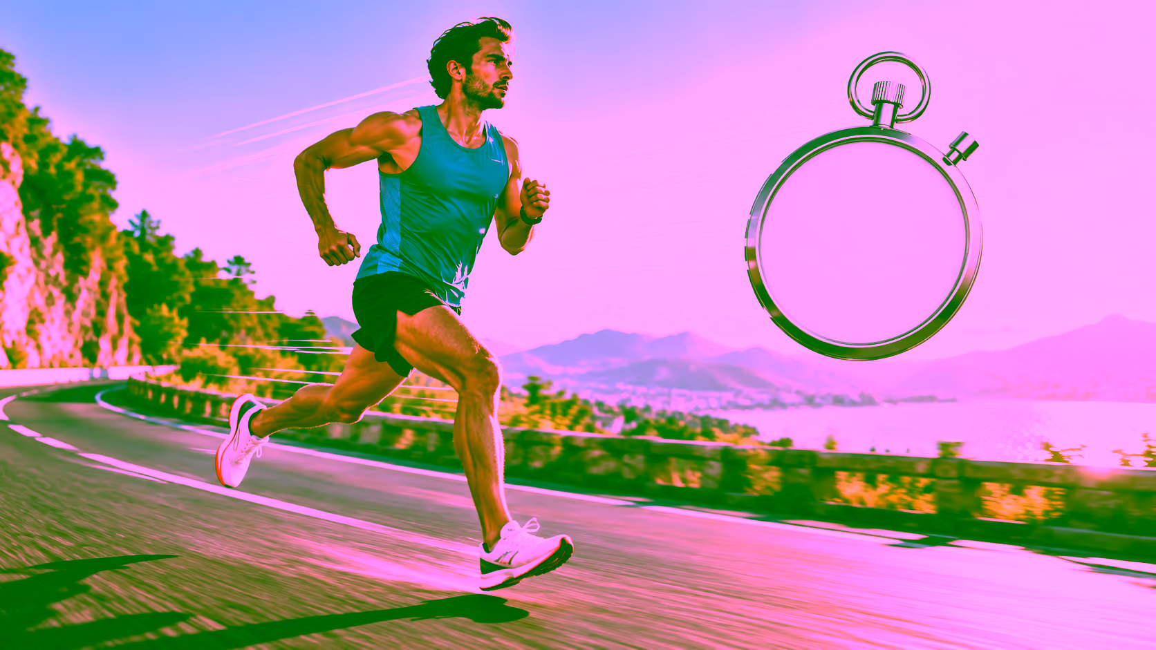 Minh hoạ tốc độ chạy marathon