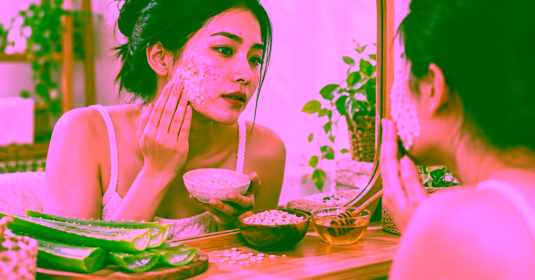 Trị thâm đỏ sau mụn từ nguyên liệu thiên nhiên hiệu quả