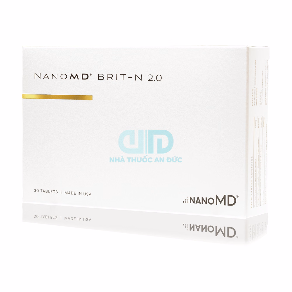 Viên uống chống nám NanoMD BRIT-N 2.0 - Hình 1