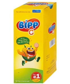 Viên Ngậm Tăng Đề Kháng Cho Bé Vị Cam Bipp C DHG Pharma (35 gói)