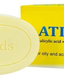 Xà phòng tắm Atids Salicylic Acid 2% + Sulfur làm sạch da, thích hợp cho da dầu, da mụn (80g)