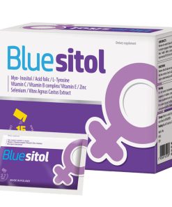 BlueSitol – Viên Uống Hỗ Trợ Buồng Trứng Đa Nang (PCOS), Điều Hòa Kinh Nguyệt & Tăng Khả Năng Thụ Thai Tự Nhiên (Hộp 30 viên)