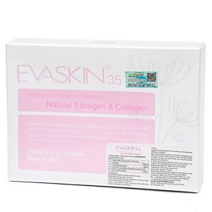 Evaskin 35 – Viên Uống Đẹp Da, Giảm Nám Sạm, Tăng Đàn Hồi & Chống Lão Hóa Từ Bên Trong (Hộp 30 viên)