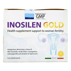 Inosilen Gold – Viên Uống Bổ Trứng, Hỗ Trợ Buồng Trứng Đa Nang, Điều Hòa Nội Tiết & Tăng Khả Năng Thụ Thai (Hộp 30 gói)