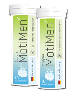 Motimen – Viên Sủi Bổ Tinh Trùng, Tăng Cường Sinh Lý Nam, Cải Thiện Chất Lượng & Số Lượng Tinh Trùng, Hỗ Trợ Tăng Khả Năng Thụ Thai (Hộp 10 viên – CHLB Đức)
