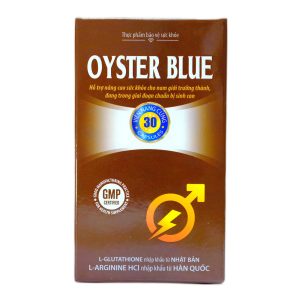 Oyster Blue – Tinh Chất Hàu Biển Bổ Thận Tráng Dương, Bổ Tinh Trùng & Tăng Sinh Lực Nam Giới (Hộp 30 viên)