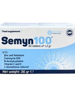 Semyn 100 – Hỗ trợ tăng số lượng & chất lượng tinh trùng, cải thiện sinh lý nam, nâng cao khả năng thụ thai tự nhiên