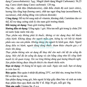 Nhãn phụ ProCREATIVE MAN