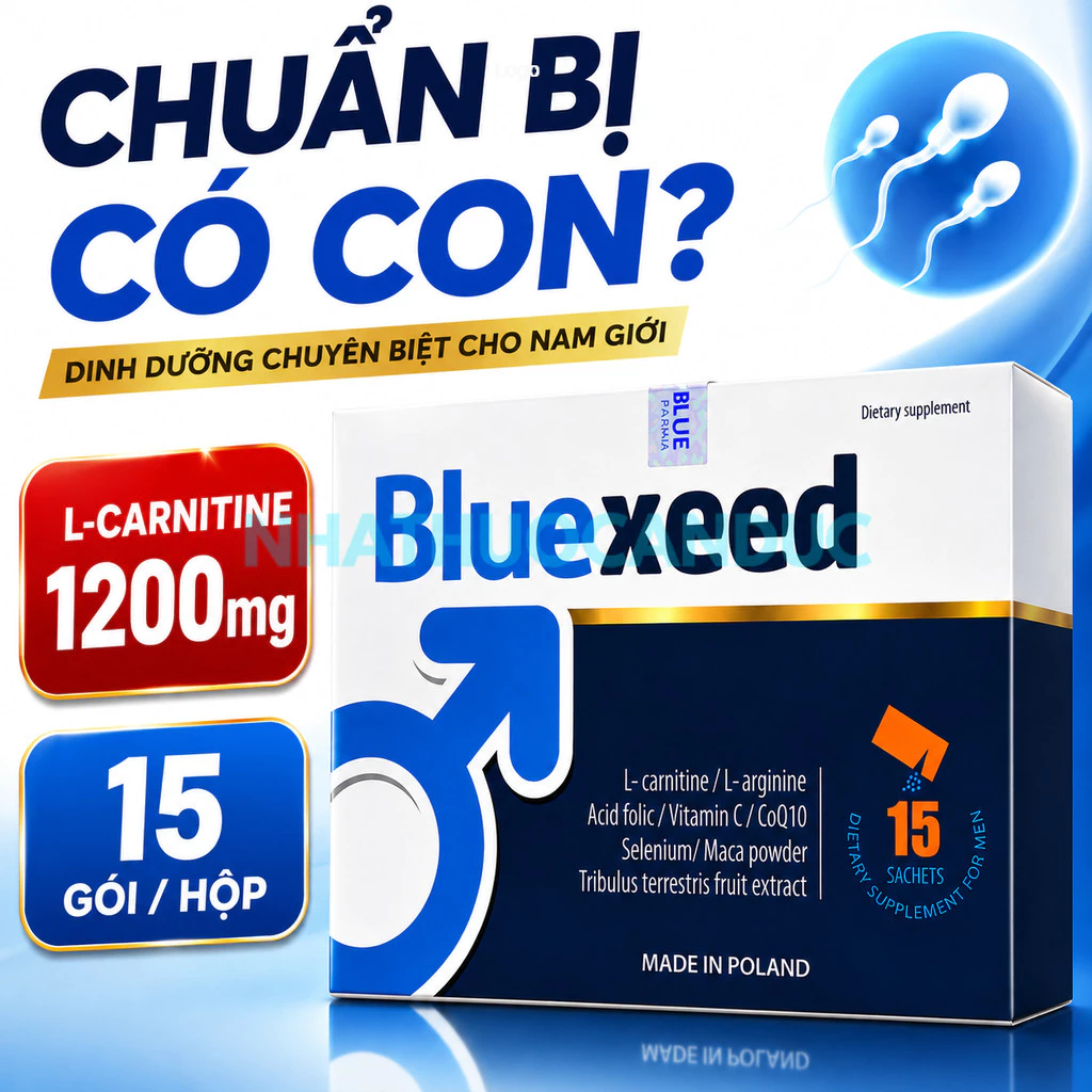Bluexeed Establo Pharma Hỗ Trợ Tăng Cường Sinh Lý Và Chất Lượng Tinh Trùng