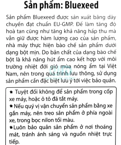 Hướng dẫn bảo quản sản phẩm Bluexeed