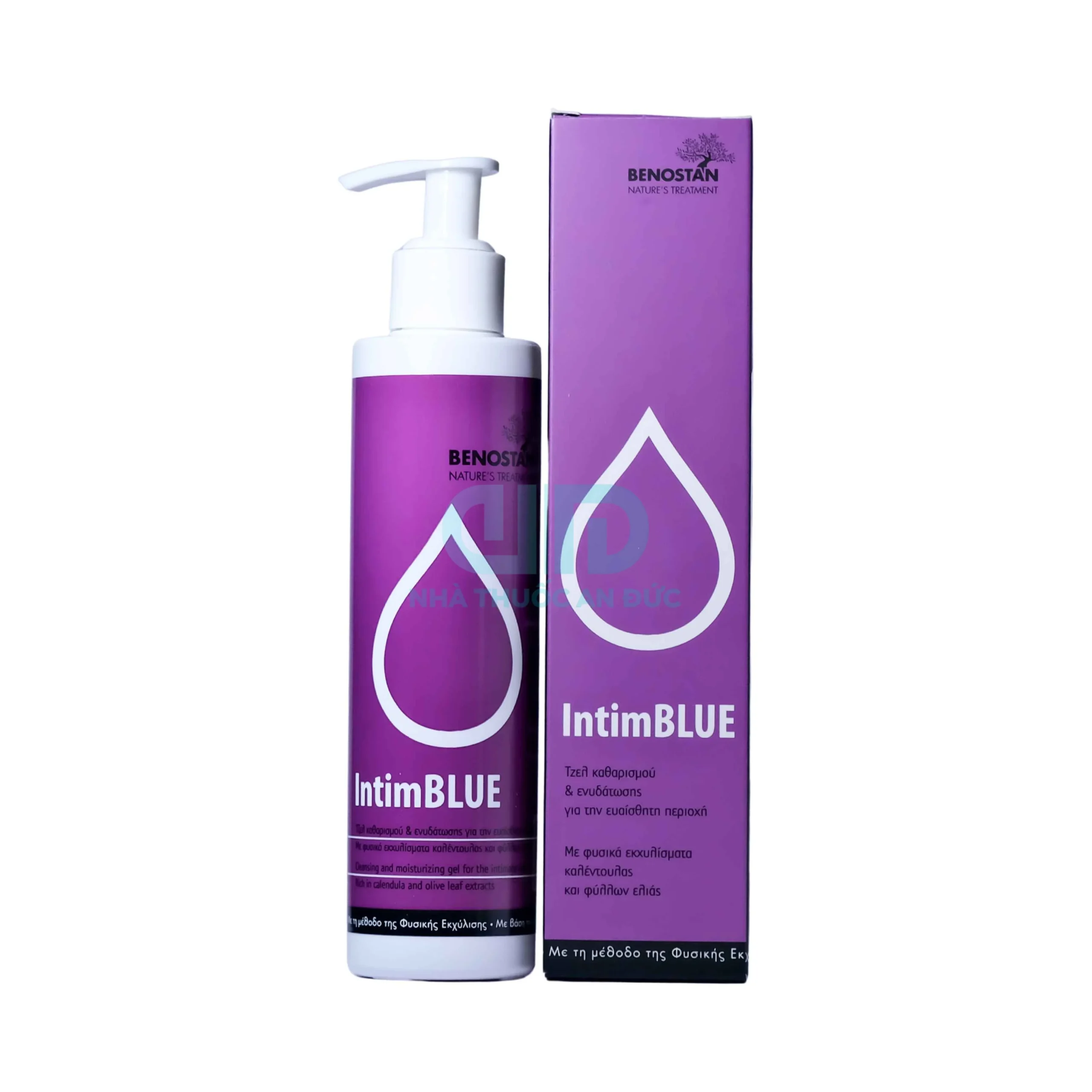 Chai dung dịch vệ sinh phụ nữ IntimBlue 200ml