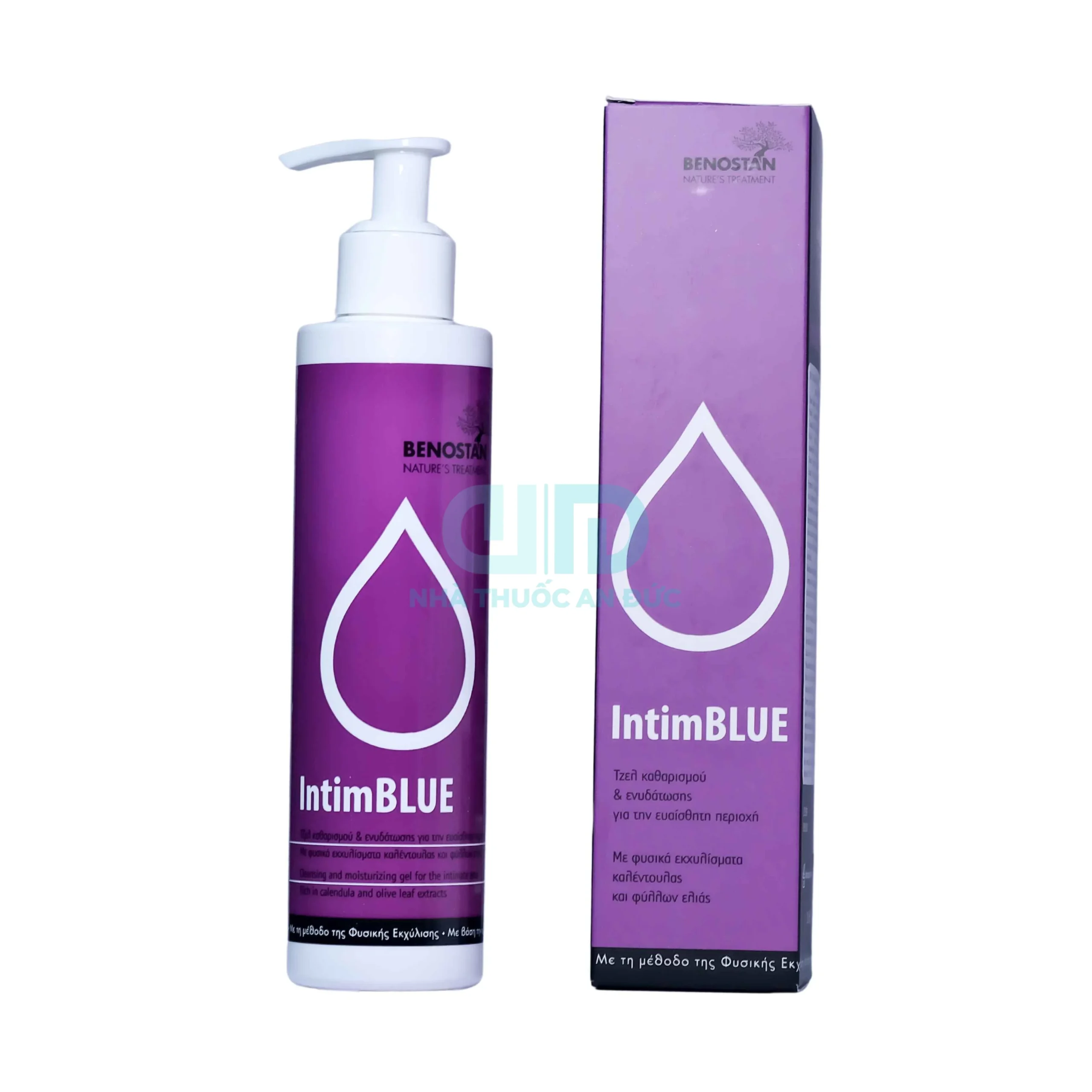 Chai dung dịch vệ sinh phụ nữ IntimBlue 200ml