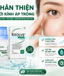 Rxolve Soothe thân thiện với người đeo kính áp tròng