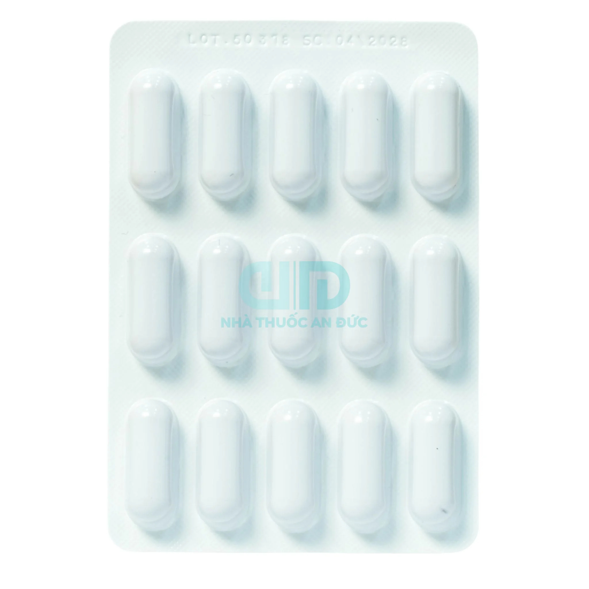 Vỉ thuốc V-Platinum 30 viên